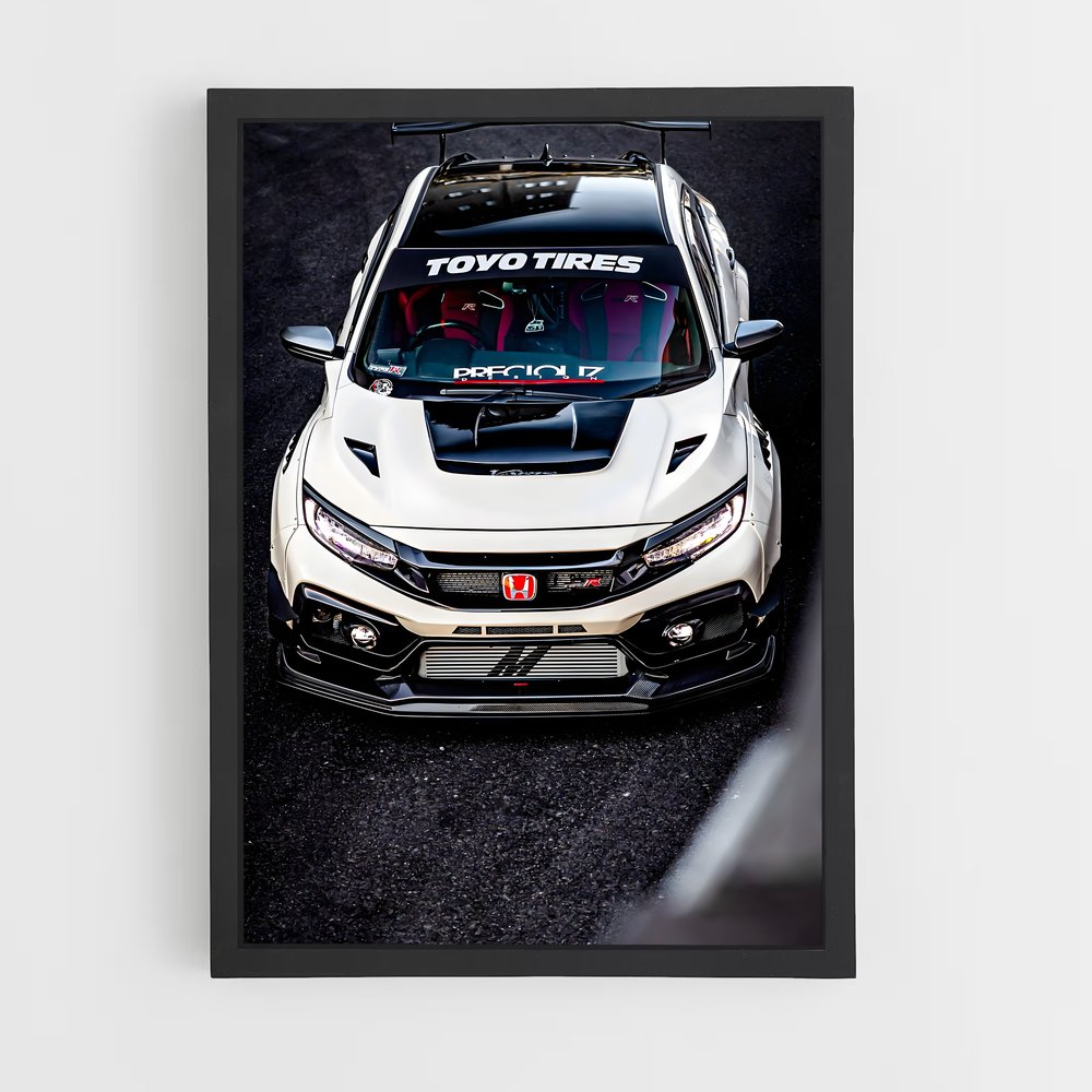 Poster Civic Style FK8 – affiche Honda (vue 2)